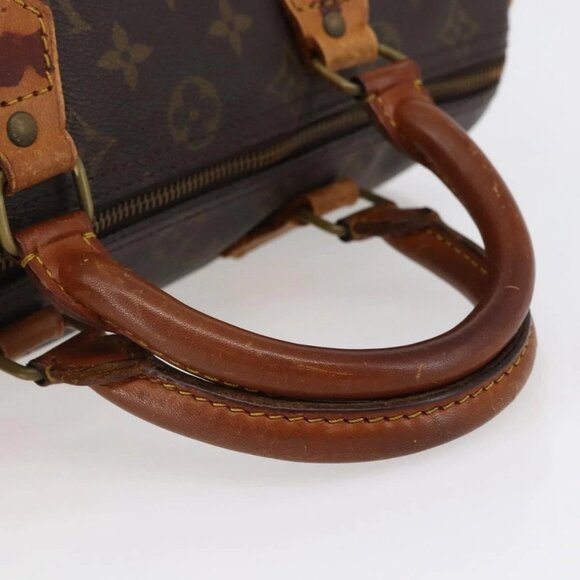 LOUIS VUITTON Monogram Speedy 30 Hand Bag - Picture 9 of 16